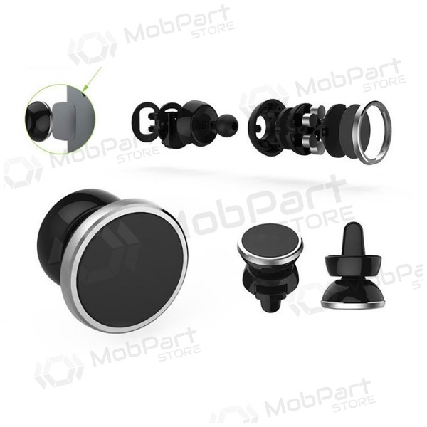 Car phone holder CPH-26 (for using on ventilation grille, magnetic fixing)