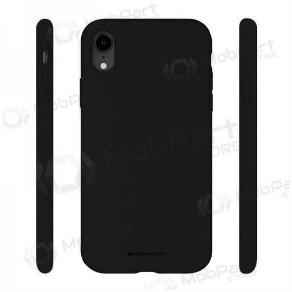 Samsung A225 Galaxy A22 4G case Mercury Goospery "Silicone Case" (black) Samsung A225 Galaxy A22 4G case Mercury Goospery "Silicone Case" (black)