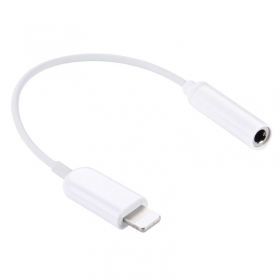 Adapter ADP18 iš Lightning į 3,5mm be pakuotės (white)