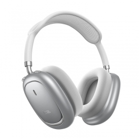 Wireless headphones with microphone Hoco W68 ANC Bluetooth silver
