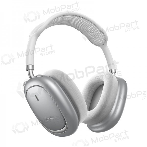 Wireless headphones with microphone Hoco W68 ANC Bluetooth silver