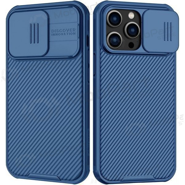 Apple iPhone 15 Plus case „Nillkin CamShield Pro“ (blue) Apple iPhone 15 Plus case „Nillkin CamShield Pro“ (blue)