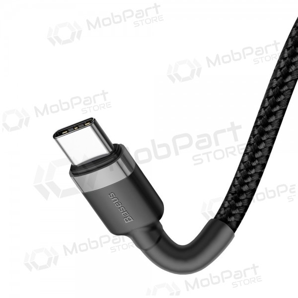 USB cable Baseus Cafule PD60W Type-C 2.0m grey-black CATKLF-HG1