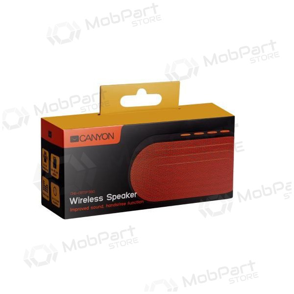 Bluetooth portable top speaker CANYON CNE-CBTSP3BO (MicroSD, AUX, BT V4.2, 300mAh)