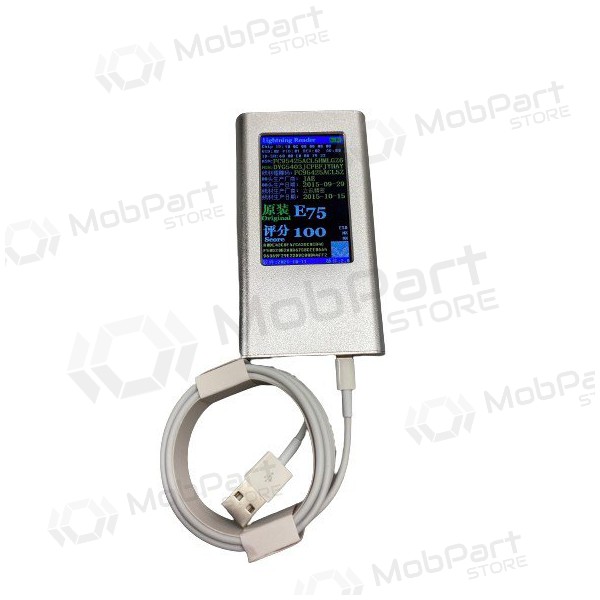 USB cable Apple Lightning to USB 2m A1510 / MD819ZM / A (with original E75 chip)