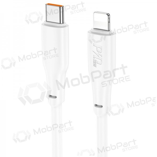 Lightning cable Hoco X93 USB-C to Lightning 2 m PD 20 W white