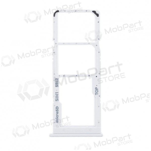 Samsung Galaxy A125 A12 / A127 A12S SIM card holder (white) (service pack) (original)