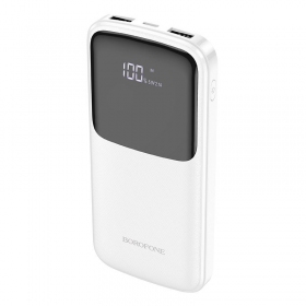 Portable charger / power bank Power Bank Borofone BJ17 2xUSB 10000mAh white