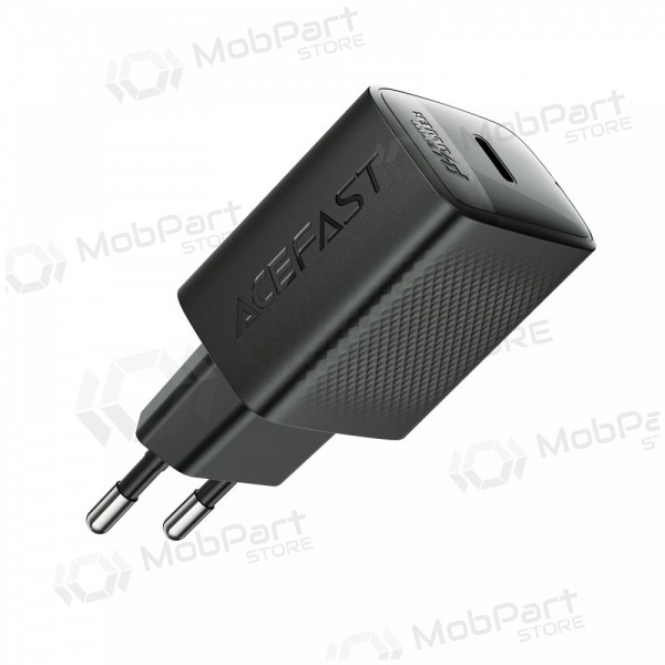 Phone charger Acefast A104 25 W GaN USB-C black