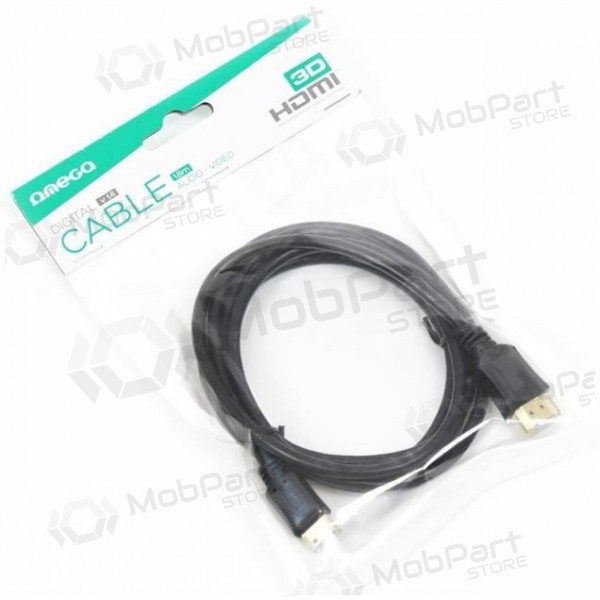 OMEGA HDMI-miniHDMI cable (v.1.4 4K) 1,8M (black)