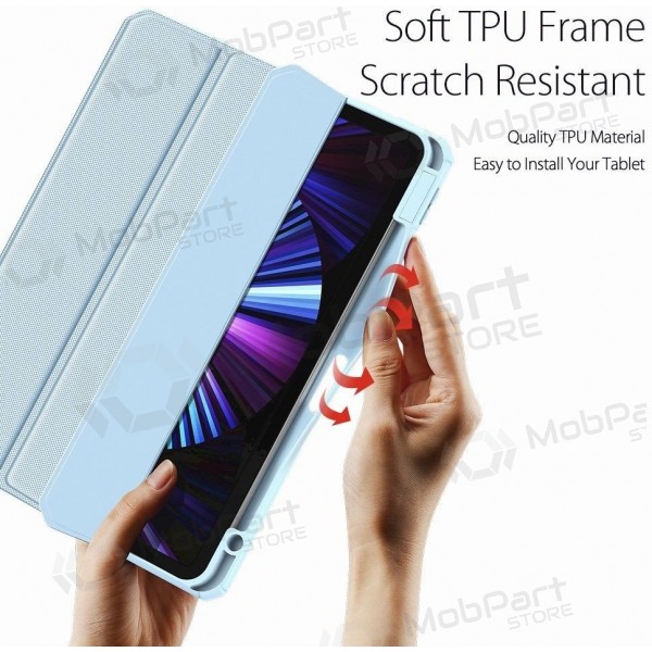 Case Dux Ducis Toby Samsung X210/X215/X216 Tab A9 Plus 11.0/X230/X235/X236 Tab A11 Plus 11.0 blue