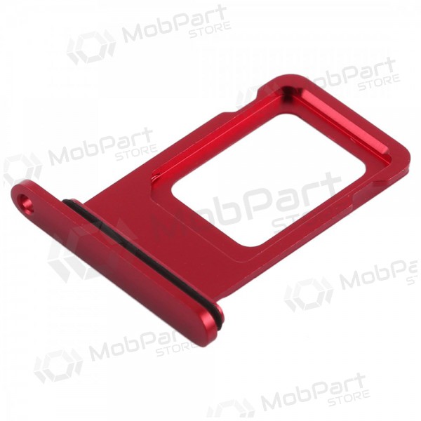 Apple iPhone XR (Dual) SIM card holder (red)