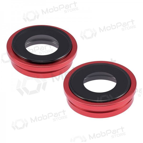 iPhone 14 / 14 Plus camera glass / lens (2pcs) (red) (with frame) iPhone 14 / 14 Plus camera glass / lens (2pcs) (red) (with frame)