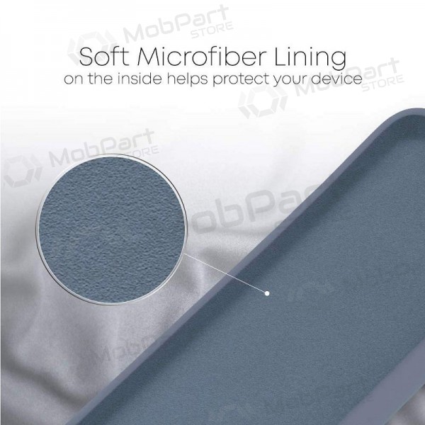 Samsung A225 Galaxy A22 4G case Mercury Goospery "Silicone Case" (levandos grey) Samsung A225 Galaxy A22 4G case Mercury Goospery "Silicone Case" (levandos grey)