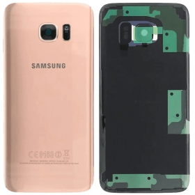 Samsung Galaxy S7 Edge back cover (rose gold) (original)