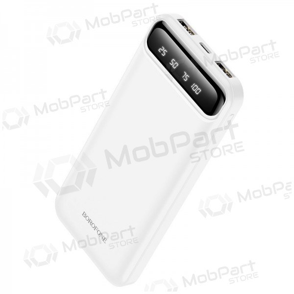 Portable charger / power bank Power Bank Borofone BJ14 Type-C microUSB 2*USB (2A) 10000mAh white Portable charger / power bank Power Bank Borofone BJ14 Type-C microUSB 2*USB (2A) 10000mAh white
