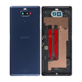 Sony Xperia 10 back / rear cover (blue) (used grade C, original)