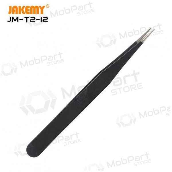 Metal antistatic tweezer Jakemy JM-T2-12 ESD