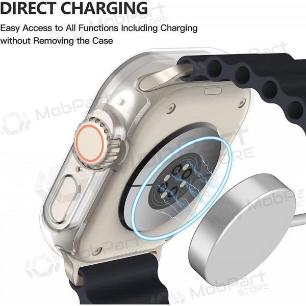 Apple Watch 45mm Screen protection glass / case Apple Watch 45mm Screen protection glass / case
