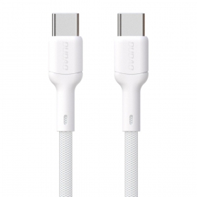 USB-C cable Dudao L9C USB-C to USB-C 1 m 65 W white