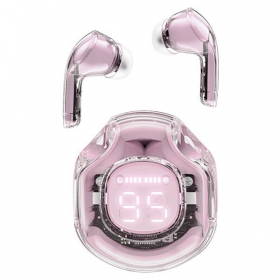 Wirelesss ausinės Acefast T8 TWS pinks (pink lotus)