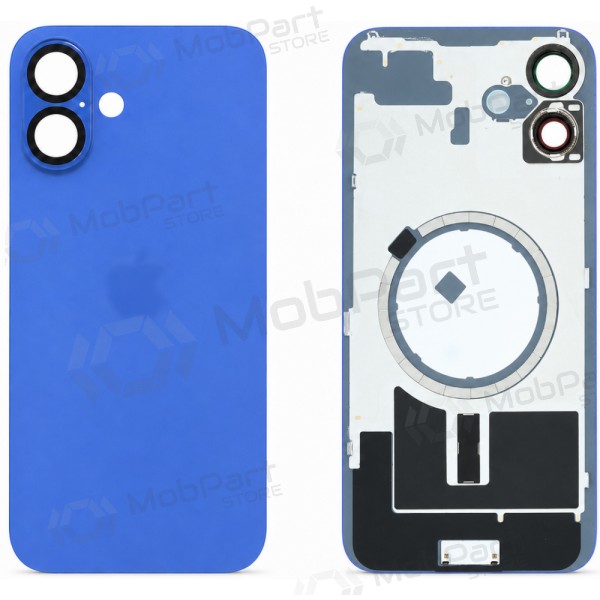 Apple iPhone 16 back cover - (blue) - (Premium)