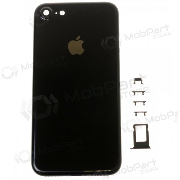 Apple iPhone 7 back / rear cover black (jet black)