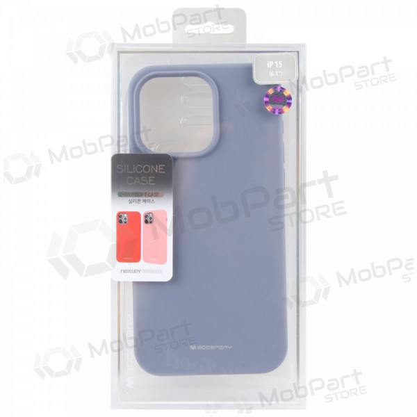 Case Mercury Silicone Case Apple iPhone 16e levandos grey Case Mercury Silicone Case Apple iPhone 16e levandos grey