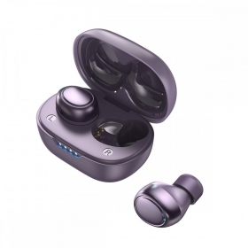 Wirelesss ausinės Joyroom TWS JR-DB1 violetinės