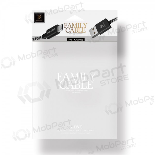 USB cable Dux Ducis K-ONE microUSB FastCharging 1.0m