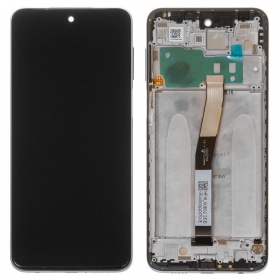Xiaomi Redmi Note 9 Pro screen (grey) (with frame) (original)
