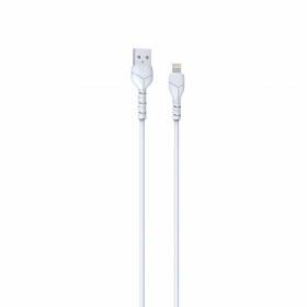 USB cable Devia Kintone Lightning 1.0m (white) 5V 2.1A