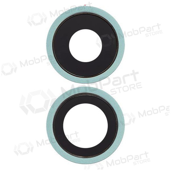 Apple iPhone 11 camera glass / lens (2pcs) (green) (with frame)