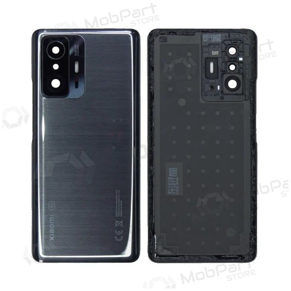 Xiaomi 11T / 11T Pro back / rear cover (black) (original) (service pack)