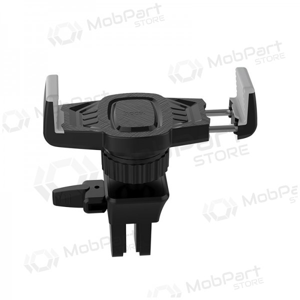 Car phone holder CA38 (black-grey, for using on ventilation grille)