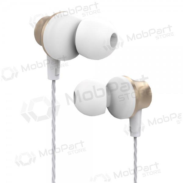 Earphone Devia Metal In-ear 3,5mm (gold)