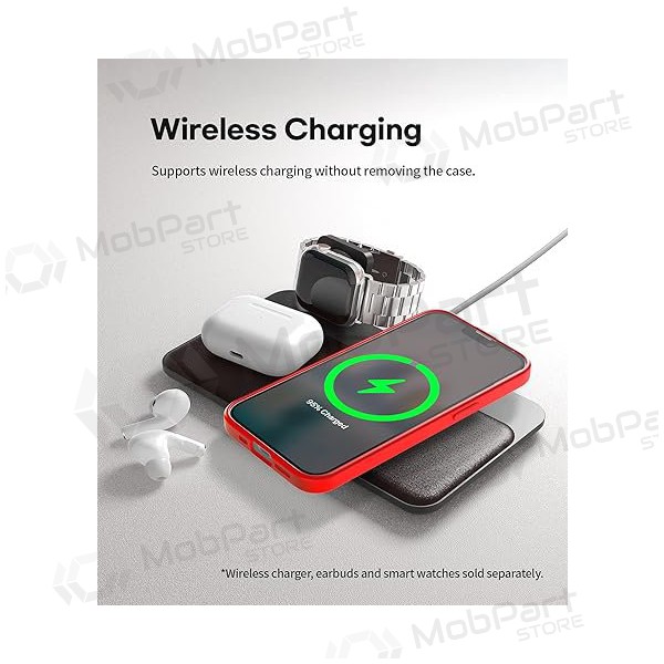 Apple iPhone 14 case - Mercury Soft Feeling (red)