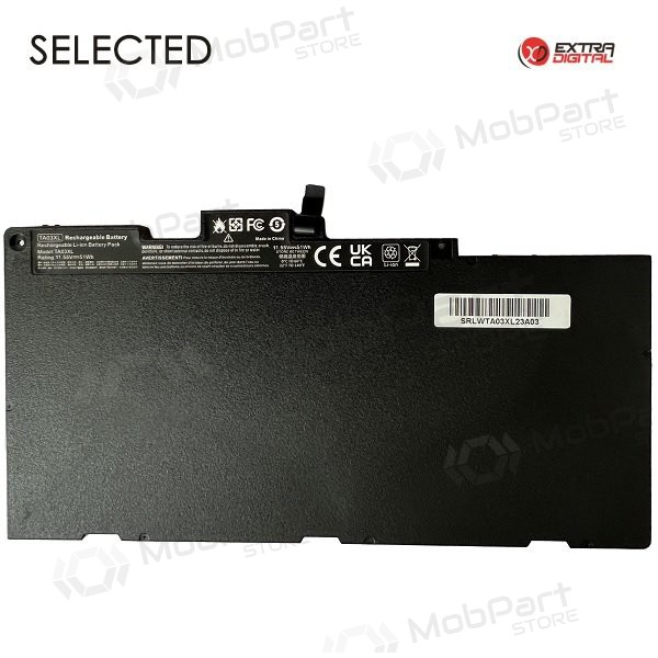 HP TA03XL, 51Wh laptop battery, Selected HP TA03XL, 51Wh laptop battery, Selected