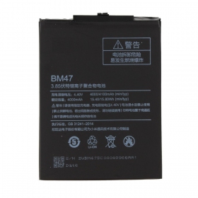Xiaomi Redmi 3 / 3S / 4X (BM47) battery / accumulator (4000mAh)