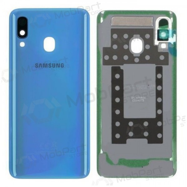 Samsung A405 Galaxy A40 2019 back / rear cover (blue) (used grade B, original) Samsung A405 Galaxy A40 2019 back / rear cover (blue) (used grade B, original)