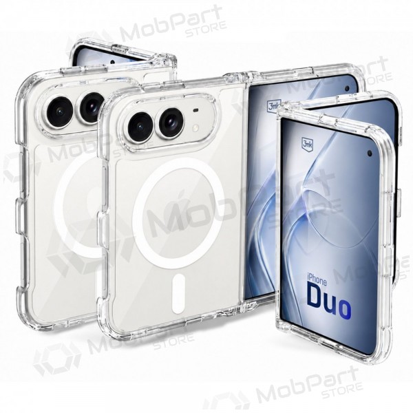 Apple iPhone Duo case - 3mk Armor MagCase (clear)