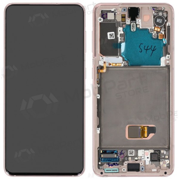 Samsung Galaxy S21 5G screen (violet) (with frame) (original)