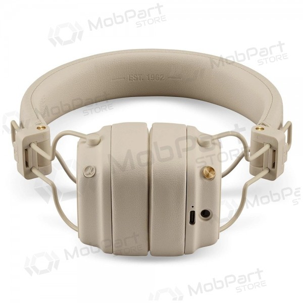 Wireless headphones Marshall Major V Bluetooth On-Ear USB-C 3.5 mm cream
