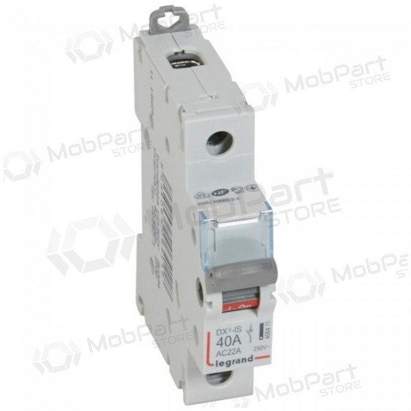 Isolating switch DX-IS Legrand 406411 (1P, 40A)
