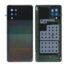 Samsung A426 Galaxy A42 5G 2021 back / rear cover (Prism Dot Black) (used grade C, original)