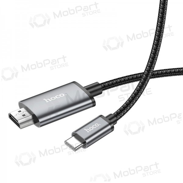 Adapter Hoco UA27 USB-C to HDMI grey