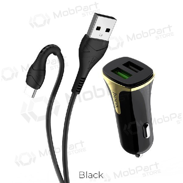 Car charger HOCO Z31 USB + 