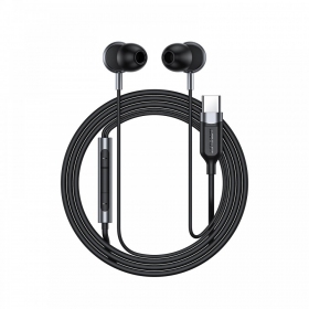 Ausinės Acefast L6 USB-C juodos
