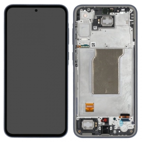 Samsung Galaxy A35 screen (Navy) (with frame) (OLED)