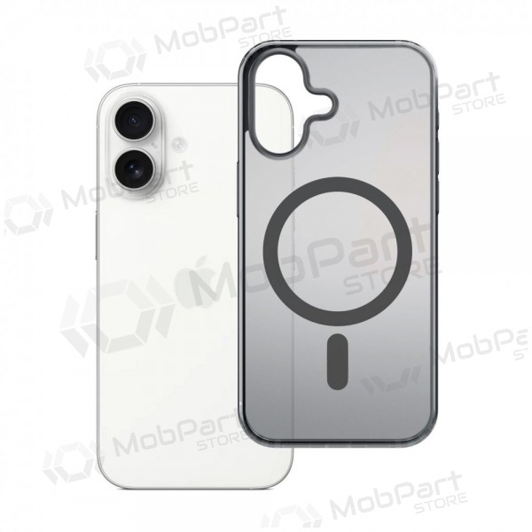 Apple iPhone 17 case - 3mk Frosty MagCase (black)